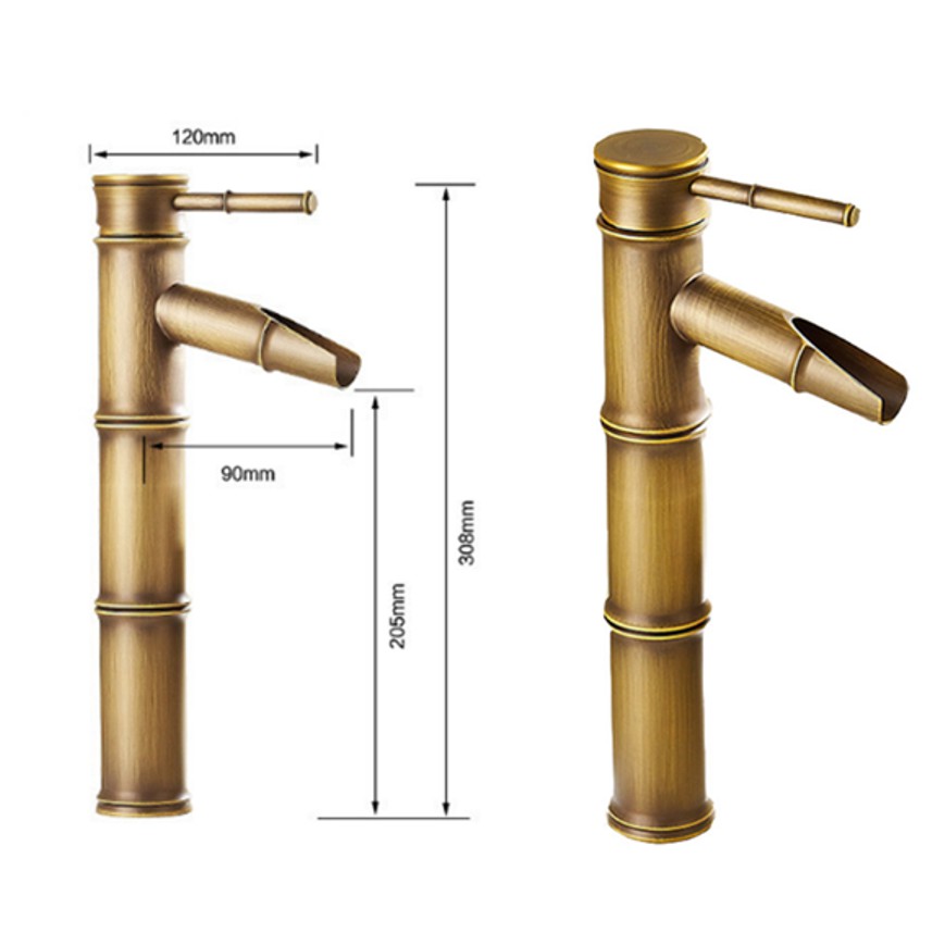 Vòi Lavabo cao giả cổ nóng lạnh cao cấp MS8 | BigBuy360 - bigbuy360.vn