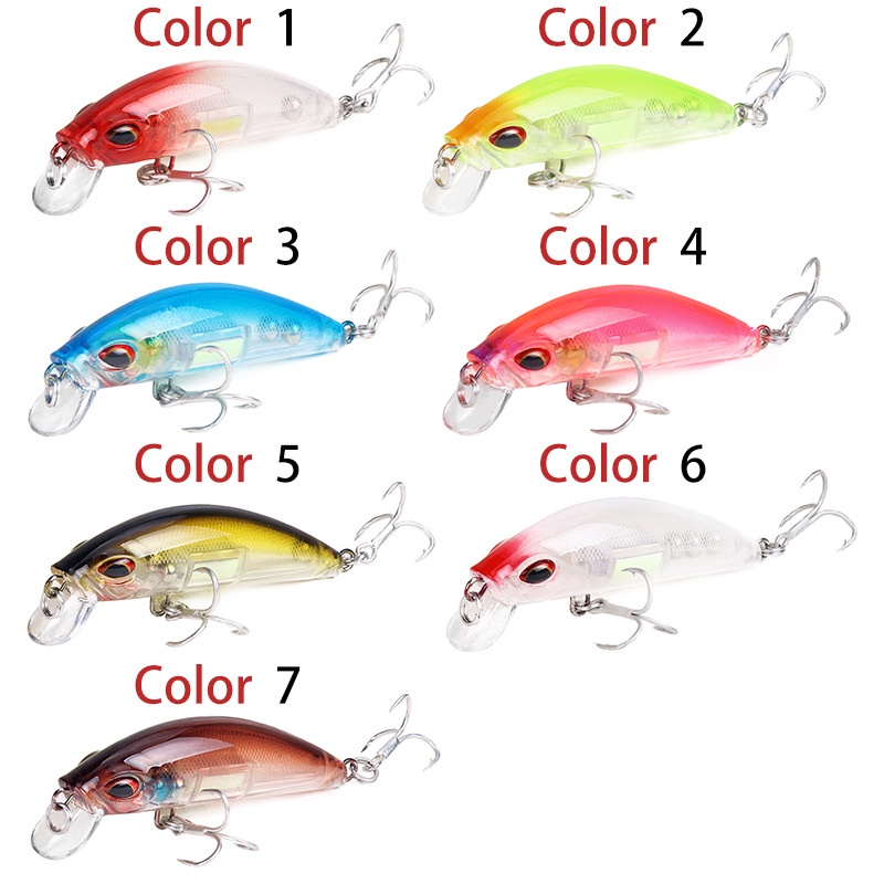 Mồi Câu Cá Giả Phát Quang Loại Dài 7cm11.4g