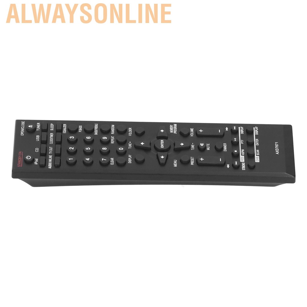 Remote điều khiển thay thế cho máy nghe nhạc AXD7671