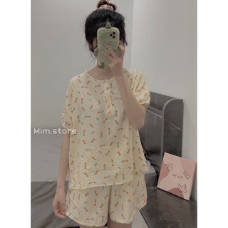 Bộ ngủ hình cute chất xốp kèm dây buộc tóc