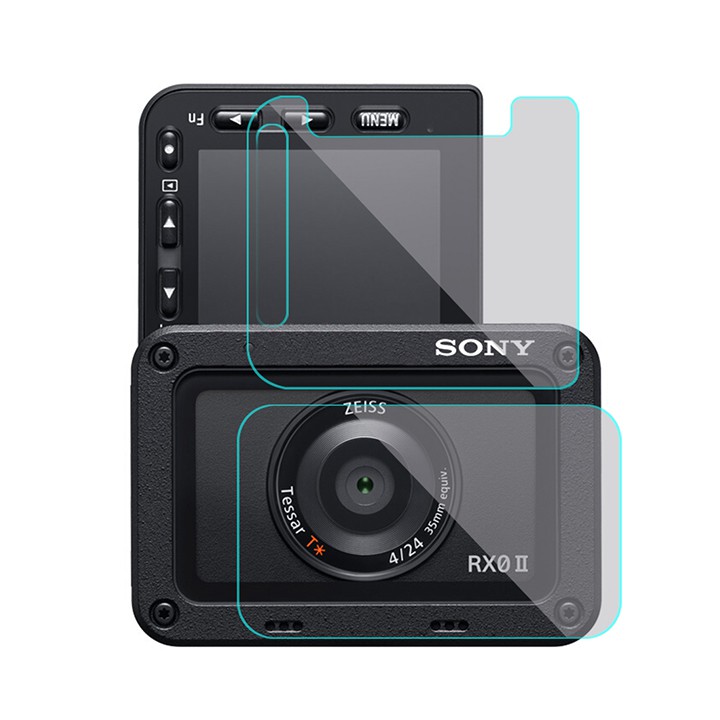 Cường lực Sony Rx0 II Full màn hình 2 mặt Puluz