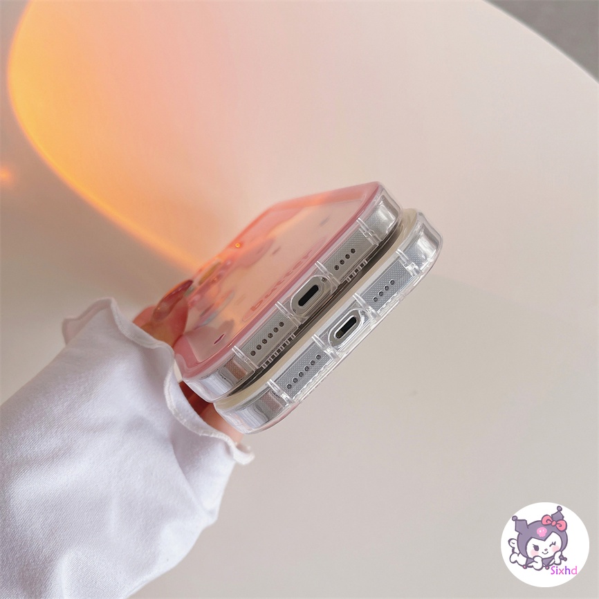 Ốp Lưng Điện Thoại cho iPhone 13 12 11 Pro Max SE 2020 X Xr Xs Max 8 7 Plus sixhd Ốp Điện Thoại TPU Mềm Chống Rơi In Hình Bánh Dễ Thương Cho
