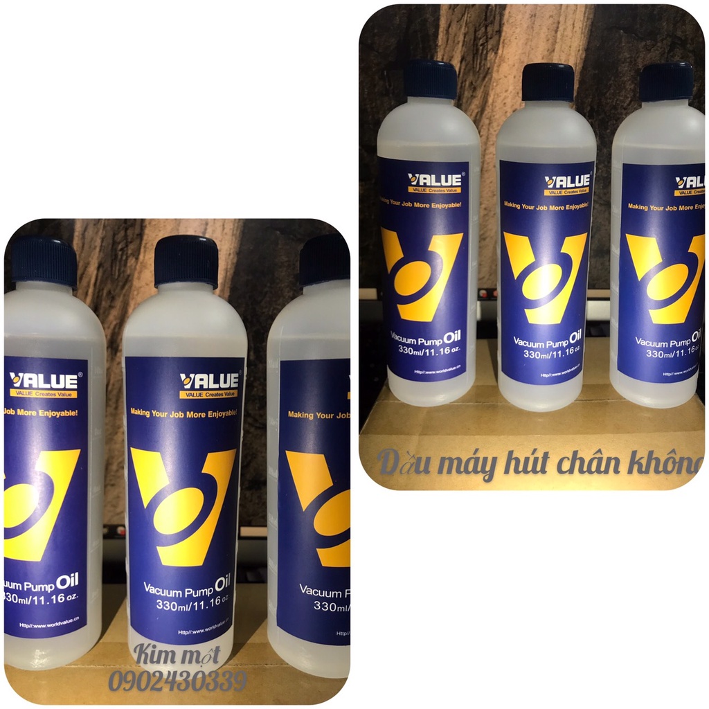 Dầu máy hút chân không máy lạnh điều hòa Value 330ml