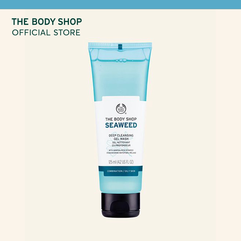 Sữa rửa mặt The Body Shop Seaweed Deep Cleansing Gel Wash 125ml