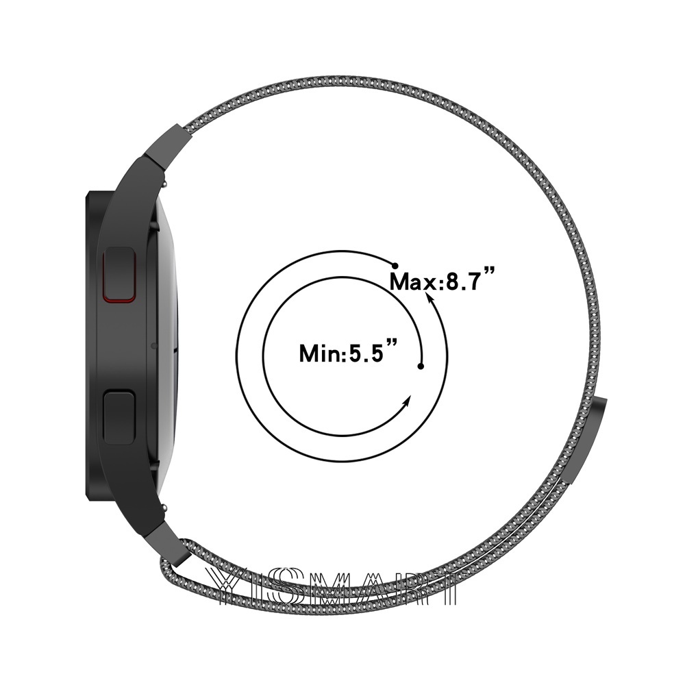 Dây đeo bằng thép không gỉ cho đồng hồ thông minh Samsung Galaxy Watch 4 Classic 46mm 42mm 44mm 40mm
