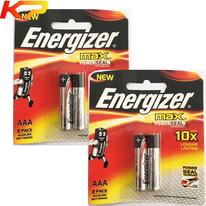 10 vỉ pin AAA Energizer alkaline E92 ( vỉ 2 viên )