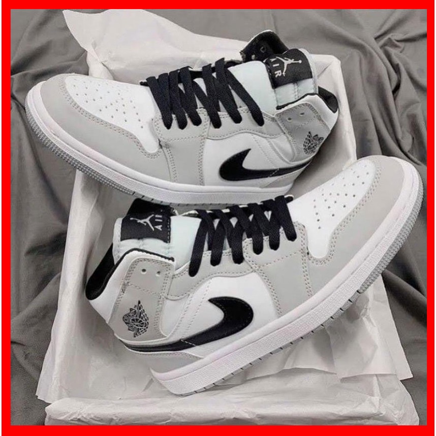 Giày Jordan Giày JD 1 PANDA CỔ CAO Xanh Trắng Cao Cổ Hàng Cao Cấp nam nữ | BigBuy360 - bigbuy360.vn