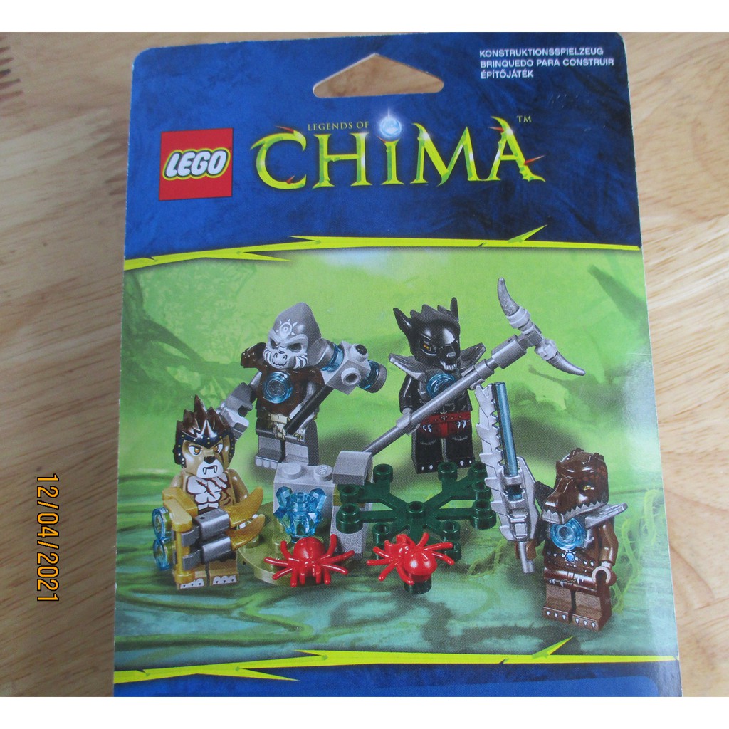 LEGO Minifigures Vỉ 4 Nhân Vật Huyền Thoại Chima