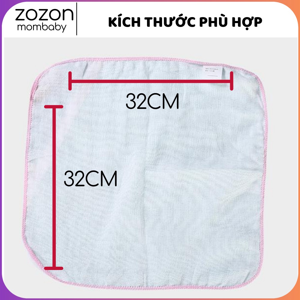 Khăn sữa xô cho bé, khăn mặt vải xô 2-3-4 lớp cho trẻ sơ sinh, lau sữa trớ mũi dãi, lau mặt và vệ sinh thân thể bé