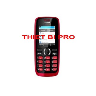 Vỏ phím sườn nokia 112 màu đỏ