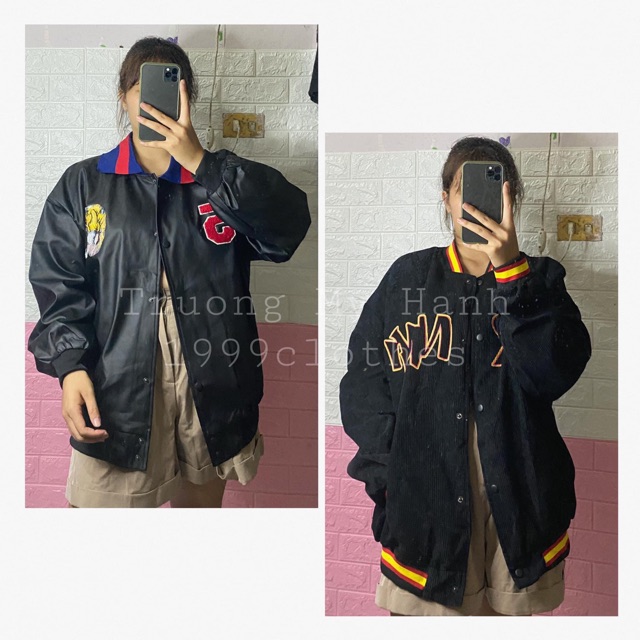 ÁO KHOÁC BÓNG CHÀY ULZZANG K02 (ảnh thật phía cuôi) | BigBuy360 - bigbuy360.vn