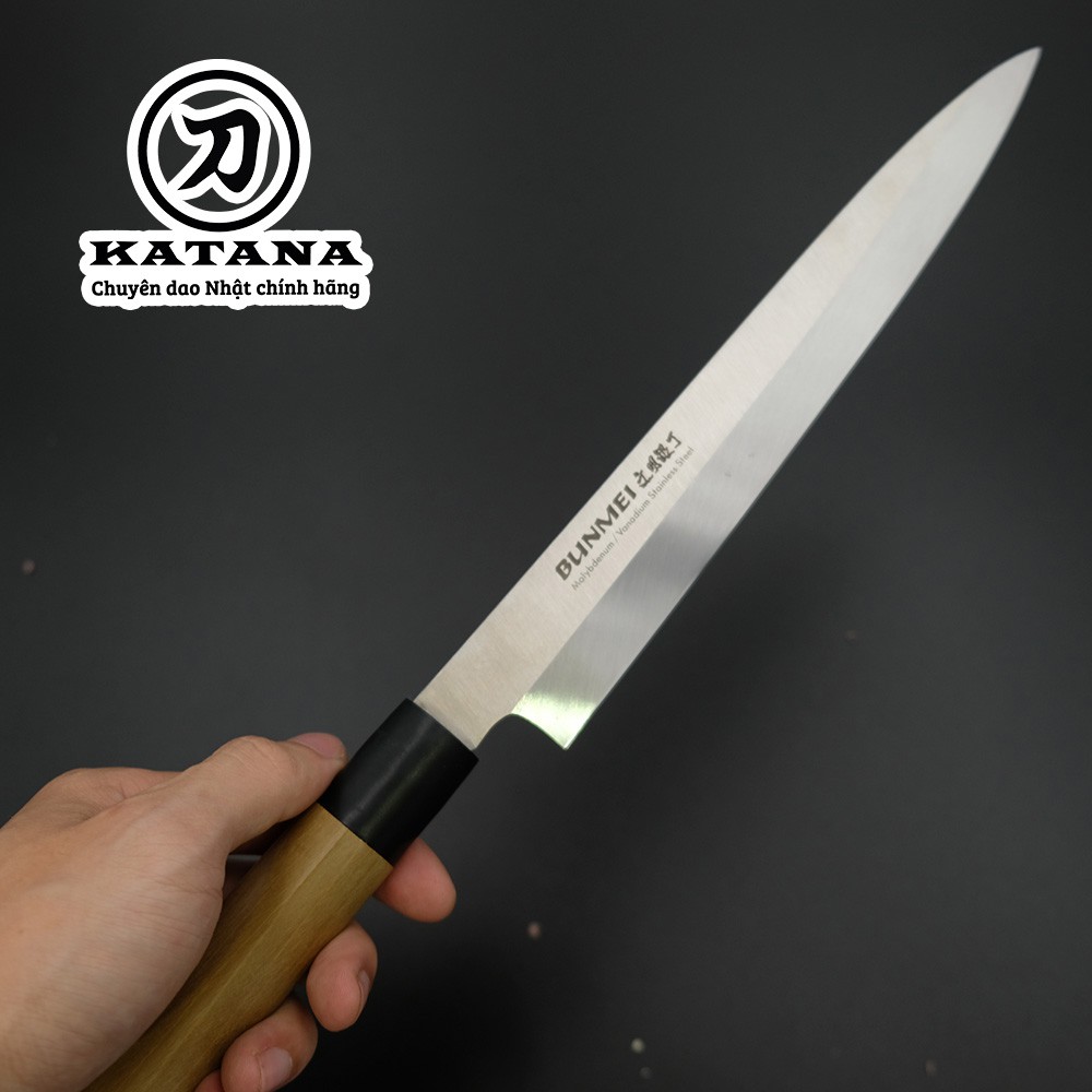 Dao bếp Nhật cao cấp BUNMEI Yanagi Sashimi - Dao Sashimi tay phải (210mm)