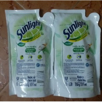 Nước rửa chén sunlight 550g thiên nhiên