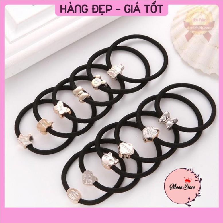 Dây buộc tóc Hàn Quốc nhiều mẫu (Giá 1k)