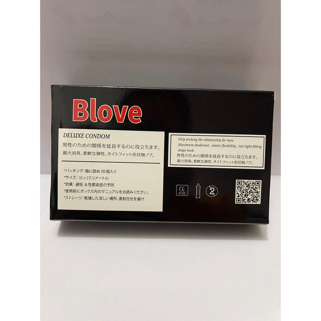 Bao cao su Blove, có gai siêu mỏng, kéo dài thời gian quan hệ - Hộp 10 bao