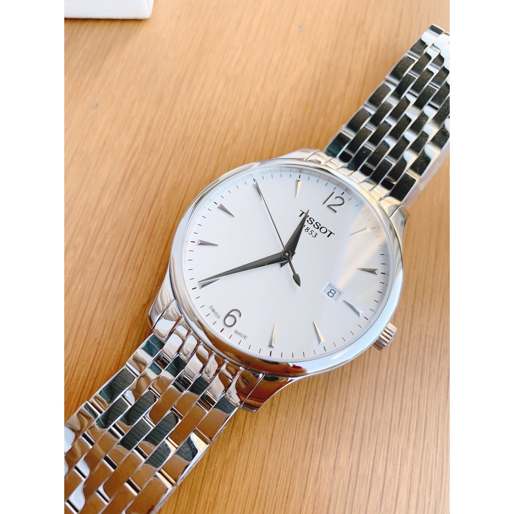 Đồng hồ nam chính hãng Tissot Tradition T063.610.11.037.00  - Máy Quartz pin Thụy Sĩ - Kính Sapphire