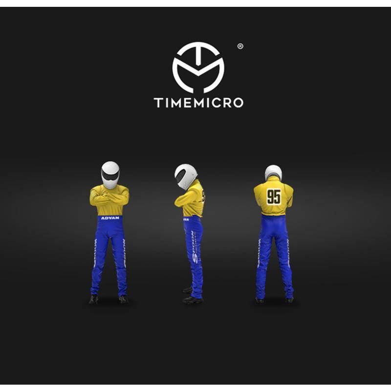 Time Micro 1:64 Honda NSX Gulf Spoon mô phỏng mô hình xe hợp kim mô phỏng