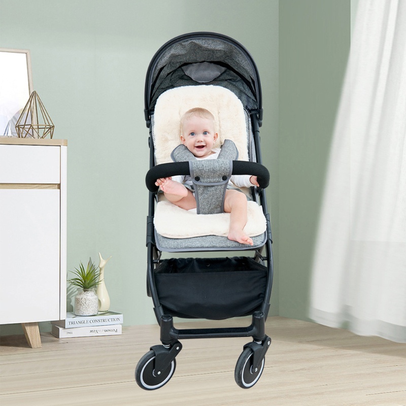 Thảm Lót Xe Đẩy Em Bé Mềm Mại Giữ Ấm Mùa Đông