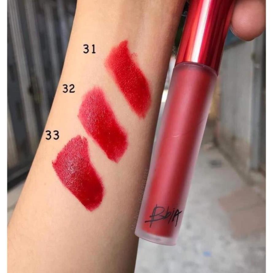 Son BBIA Kem Last Velvet Lip Tin Màu 31,32,33 New !