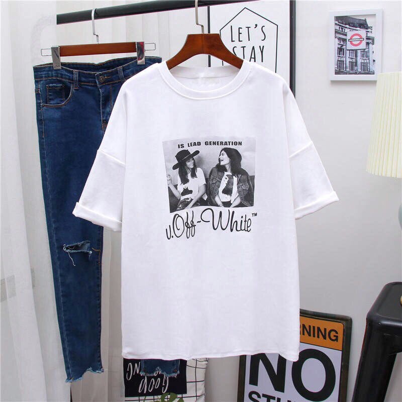 Áo thun Off-White trắng