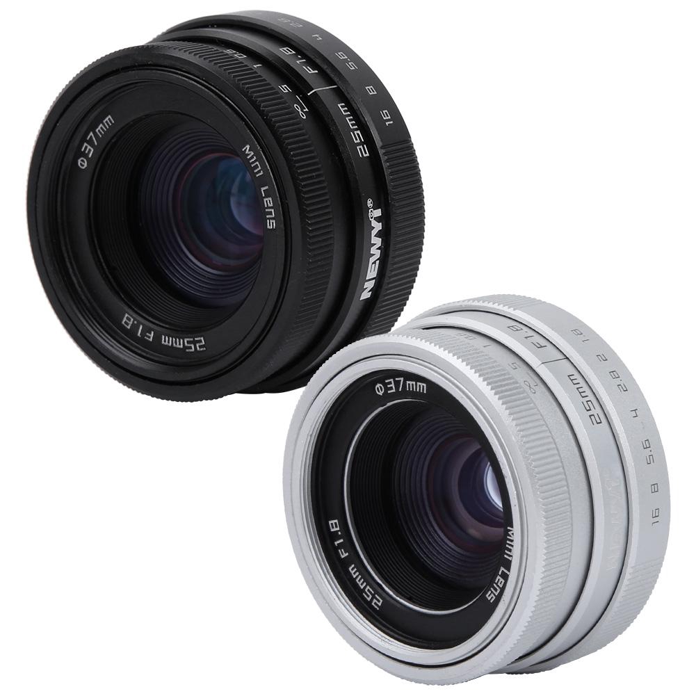 Ống kinh 25mm khẩu độ F1.8 góc rộng tiện dụng dùng cho máy ảnh Sony Nikon Canon DSLR