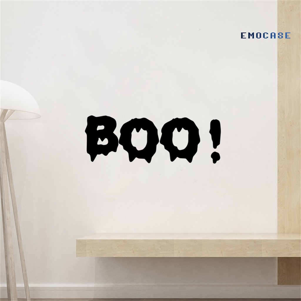 Đề Can Dán Tường / Cửa Sổ Trang Trí Halloween Kinh Dị DIY