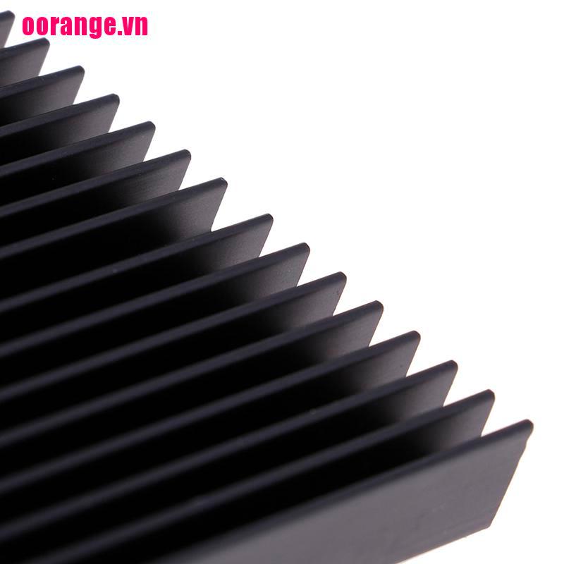1 Bộ Tản Nhiệt Bằng Nhôm Màu Đen Kích Thước 60x60 X