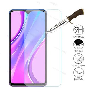 Kính cường lực trong suốt cho Xiaomi Redmi 9 (Kèm miếng lau)