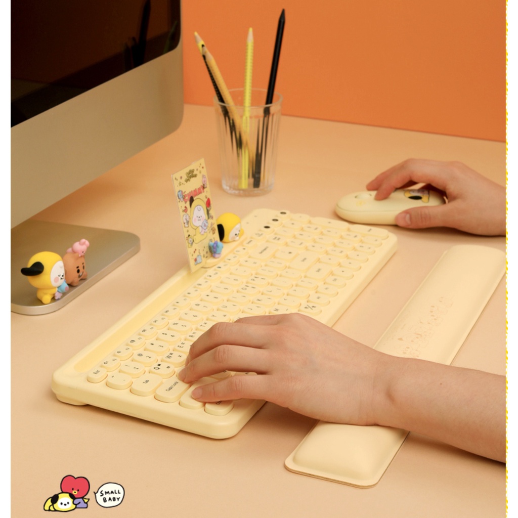 ĐỆM KÊ CỔ TAY GÕ BÀN PHÍM BT21 KEYBOARD PAD Beens Company