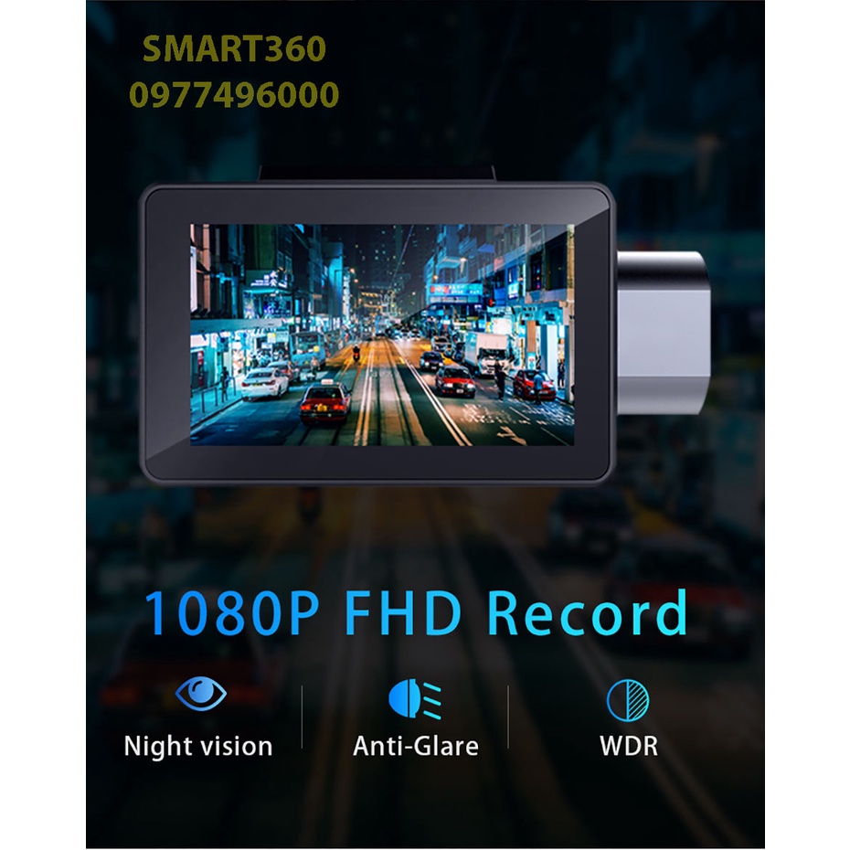 Camera hành trình 4G dùng Sim Phisung cảnh báo tốc độ
