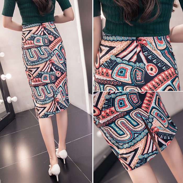 [Mã FAGREEN55 giảm 10% tối đa 30K đơn 99K] Chân váy in họa tiết hoa thời trang phong cách xuân hè 2019 | BigBuy360 - bigbuy360.vn