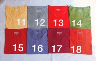 ÁO THUN TRƠN CỔ TIM TRƠN
