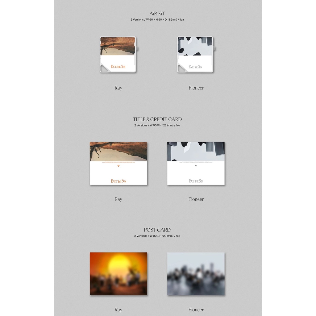 Có sẵn Lẻ card album SEVENTEEN KIT