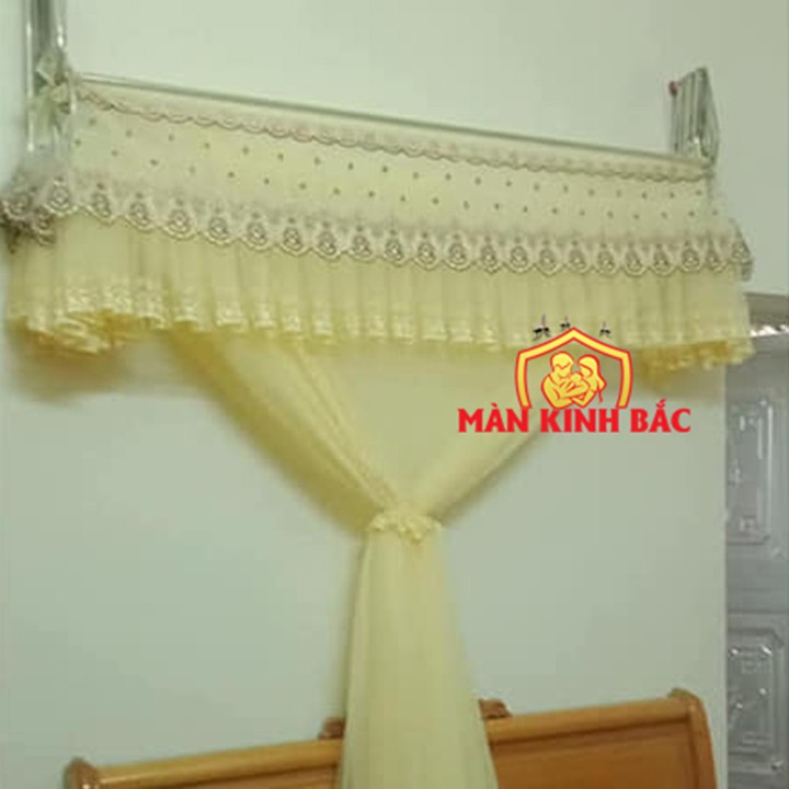 màn xếp gọn + kèm khung 2mx2m2 Hàng loại 1