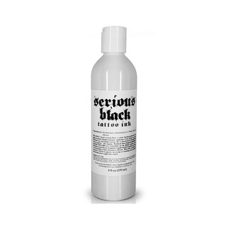 Mực xăm Serious Black Tattoo ink Linging & Shading 270ml
