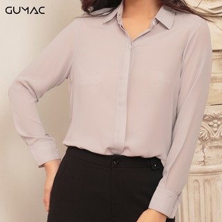 Áo sơ mi giấu nút AA418 GUMAC