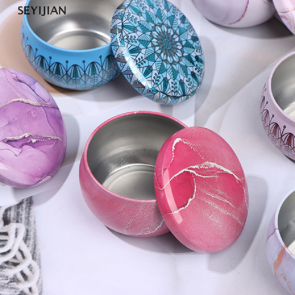 Hộp Thiếc Đựng Nến Khô / Gia Vị Tiện Dụng DIY