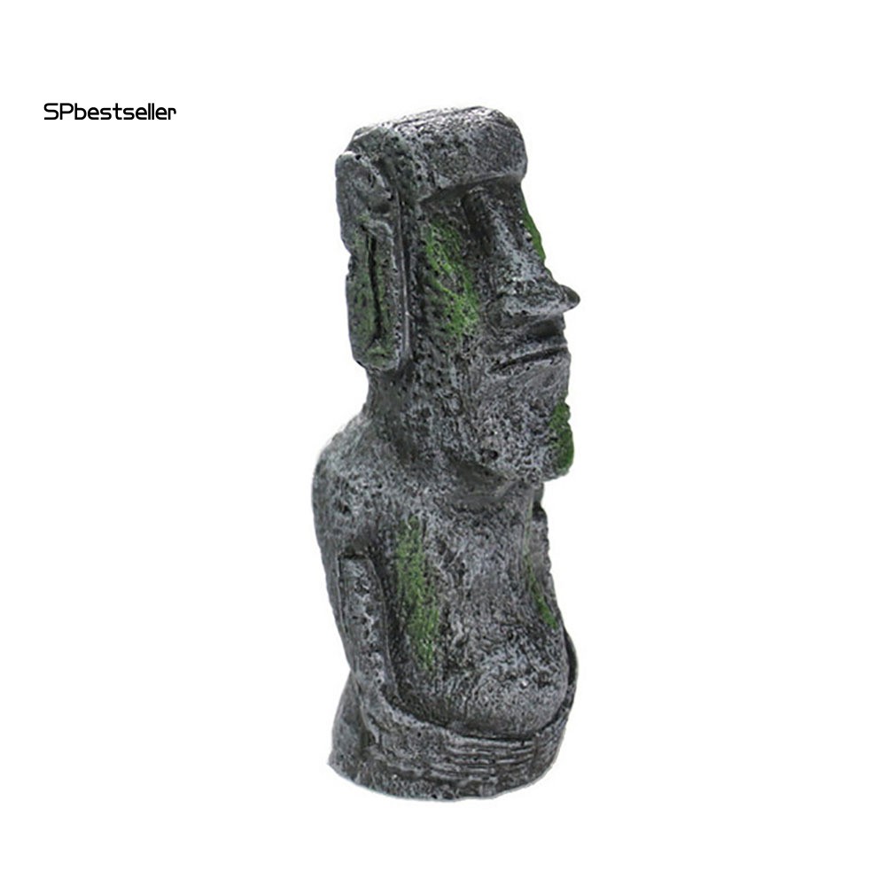 Mô hình tượng đá đảo phục sinh dùng trang trí bể cá cảnh