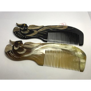 Lược sừng trâu tách công 2 mặt đẹp  Horn Of Vinacomb