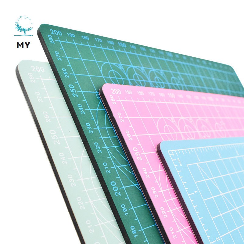 Cutting Mat for DIY Sewing Craft A4 Sturdy Rotary Cutting Mat Non Slip Surface Scrapbook Fabric