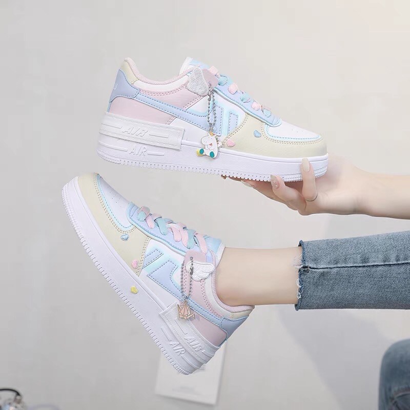 ⚡️FREESHIP TỪ 99k⚡️[Video Thật] Giày Sneaker Nữ Giày Thể Thao Nữ Mã 66 Siêu Hot 2021 Phù Hợp Mọi Lứa Tuổi