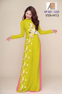 Vải áo dài đơn giản