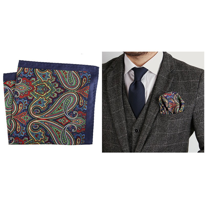 [NEW] Khăn cài túi áo vest - Phụ kiện âu phục nam