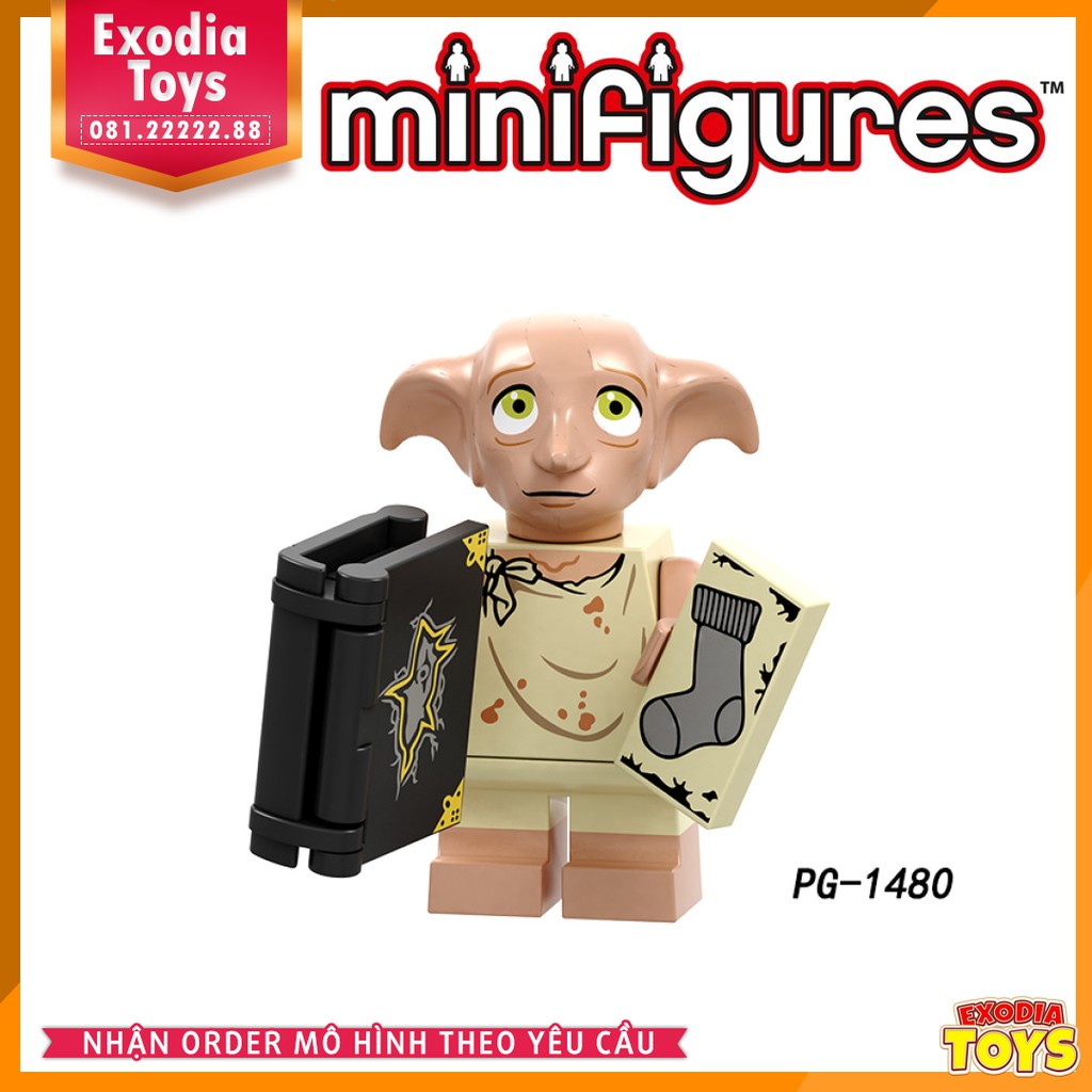 Xếp hình minifigure nhân vật thế giới phù thủy Harry Potter - Đồ Chơi Lắp Ghép Sáng Tạo - POGO 8192