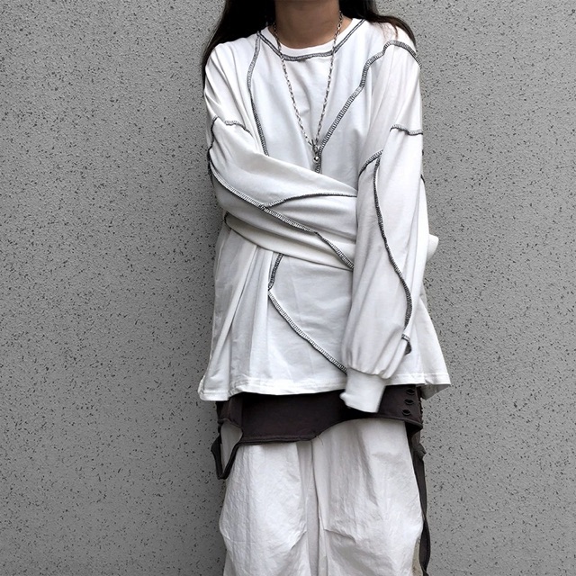 Áo thun cotton viền nổi | BigBuy360 - bigbuy360.vn