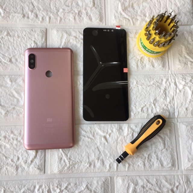 Combo Bộ Vỏ+ Màn Hình Xiaomi Redmi Note 6 Pro Zin Hàng Cao Cấp Tặng Kèm Bộ Vít
