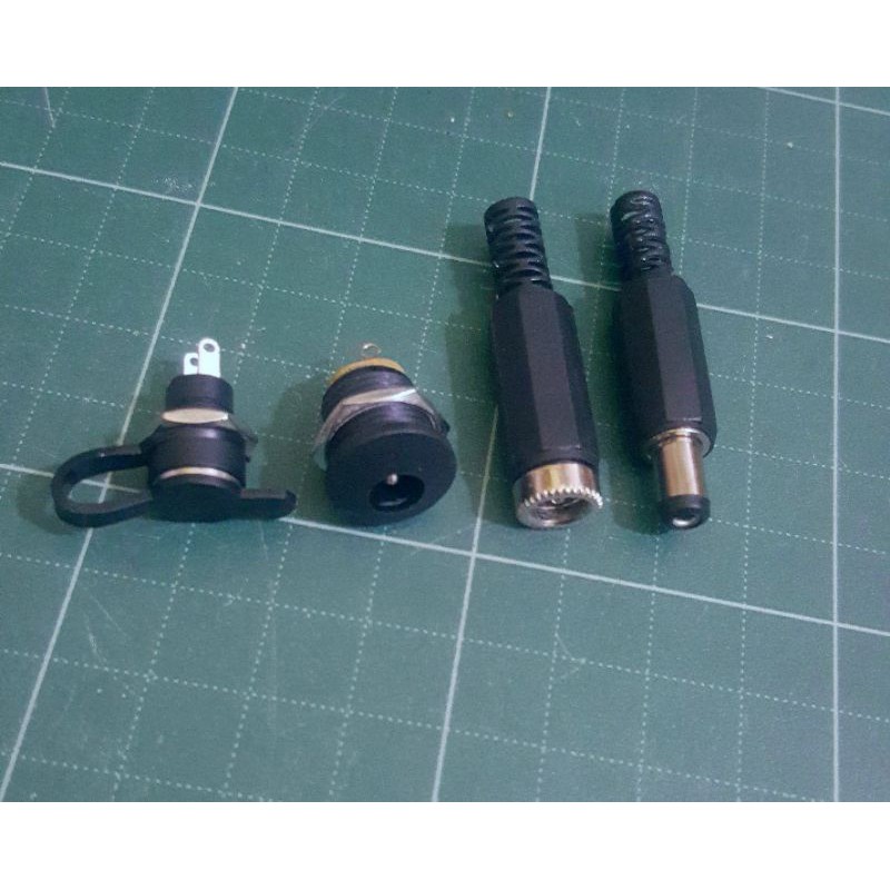 Jack 5.5mm đực & cái các loại