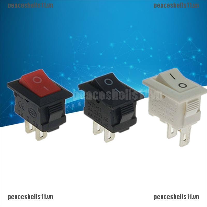 1 Công Tắc ON / OFF Mini 10 * 15mm 2Pin ON / OFF Cho Xe Hơi / Tàu Thuy