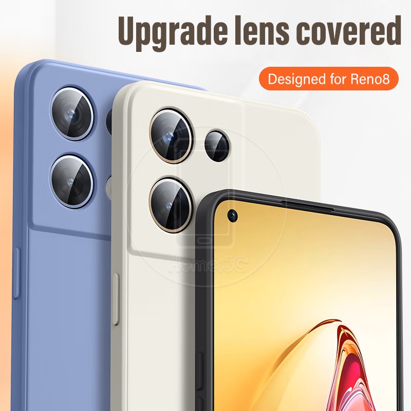 Ốp Điện Thoại TPU Dẻo Vuông Cho OPPO Reno 8 Reno8 Pro 5G