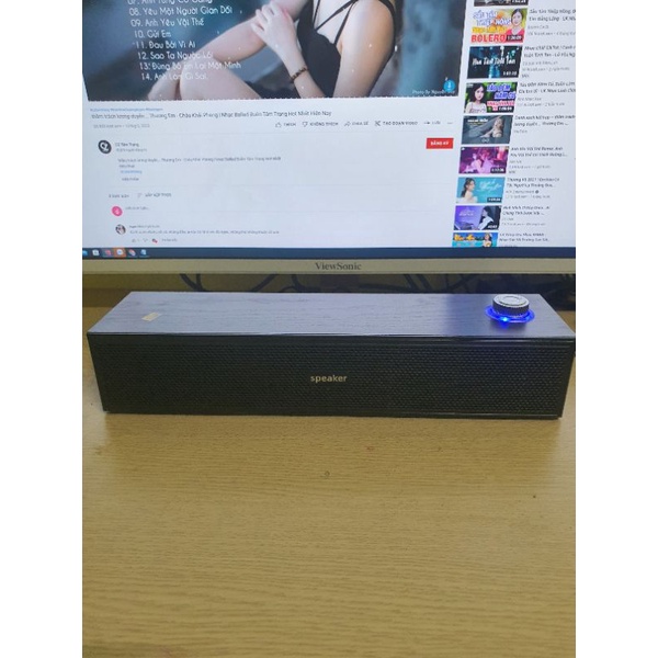 Loa máy tính để bàn vỏ gỗ siêu hay siêu đẹp E-1001